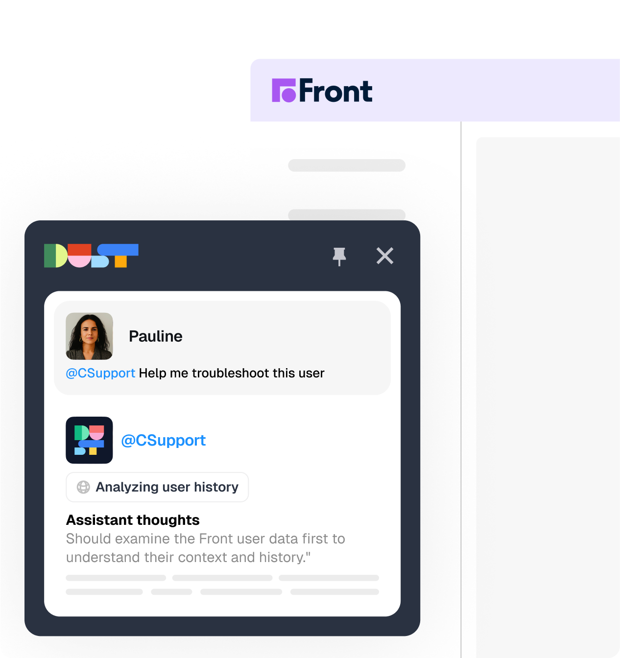 Расширение для поддержки